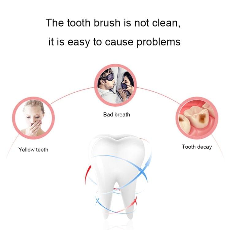 5 Cleaning Modes Sonic Electric Toothbrush USB Charger Rechargeable Tooth Brush (Pink)