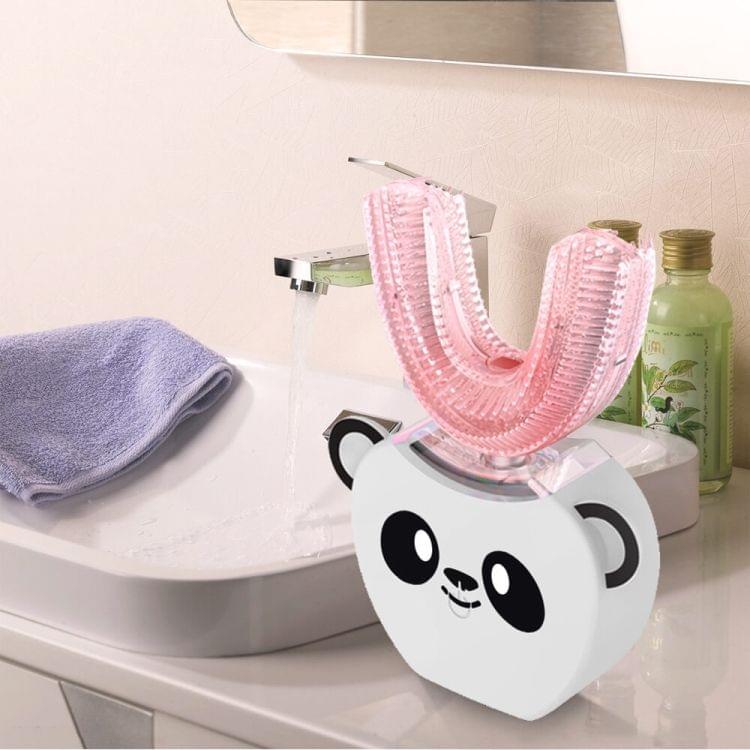 Kids Sonic Electric Toothbrush Music Silicon Automatic Ultrasonic Tooth Brush(Pink)