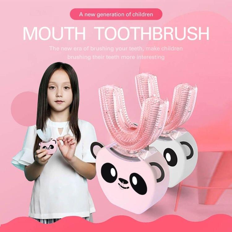 Kids Sonic Electric Toothbrush Music Silicon Automatic Ultrasonic Tooth Brush(Pink)