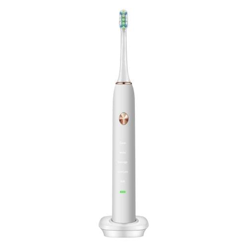 ESD 9000 5 Cleaning Modes USB Charger Sonic Electric Toothbrush (White)