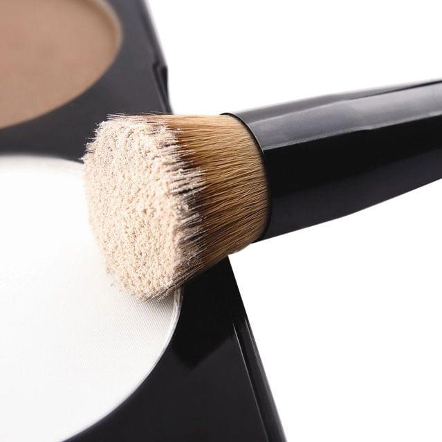 1pc Top Universal Foundation Makeup Inclined Brush with Willow Handle