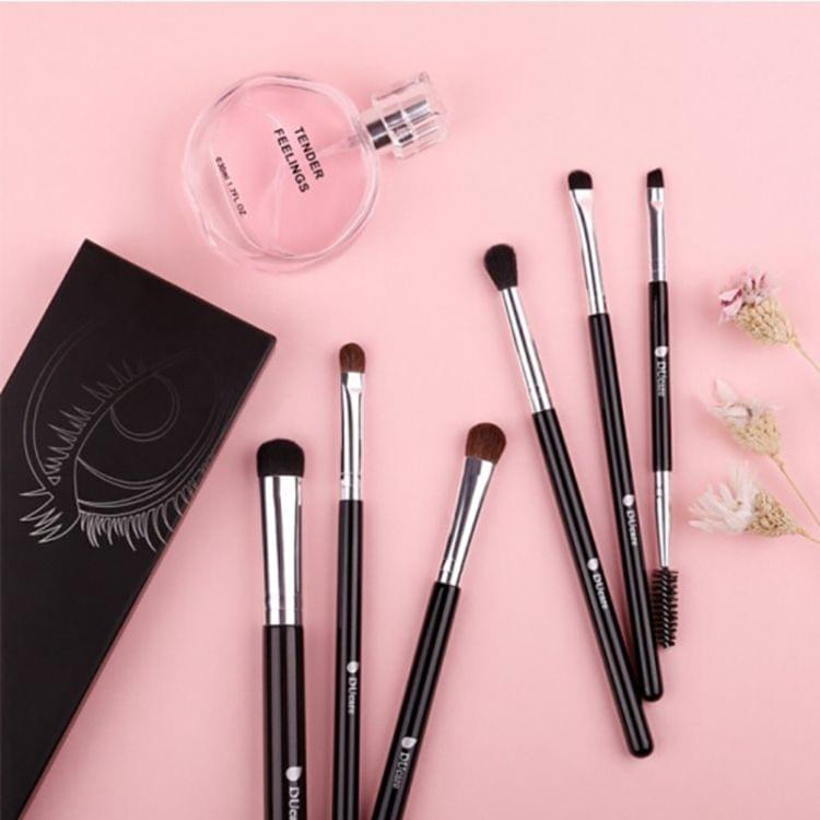 6 PCS /Set Pony Hair Makeup Brushes Eyeshadow Brush Blending Eyebrow Make Up Brushes