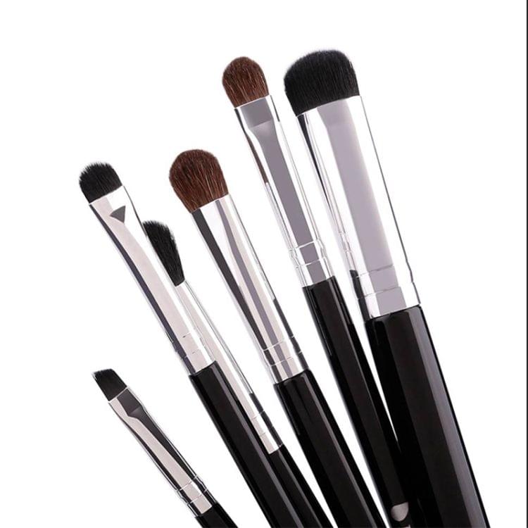 6 PCS /Set Pony Hair Makeup Brushes Eyeshadow Brush Blending Eyebrow Make Up Brushes