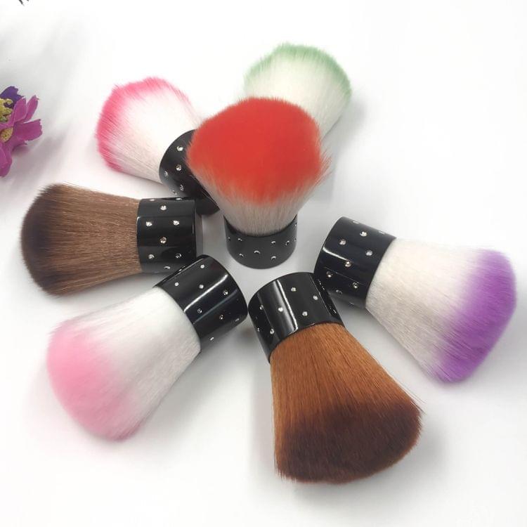 4 PCS Short Handle Soft Head Buffer Foundation Powder Blush Brush Makeup Tools