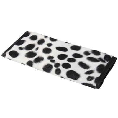 Foldable Trendy Panther Patterned Cosmetic Brush Case Bag Kit Set for Ladies 7PCS Brushes Facial Care Product