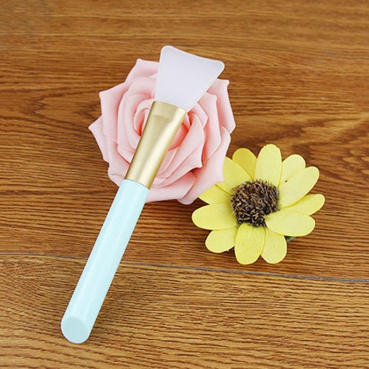 Professional Silicone Facial Face Mask Mud Mixing Skin Care Beauty Makeup Brushes for Women Girls(white)