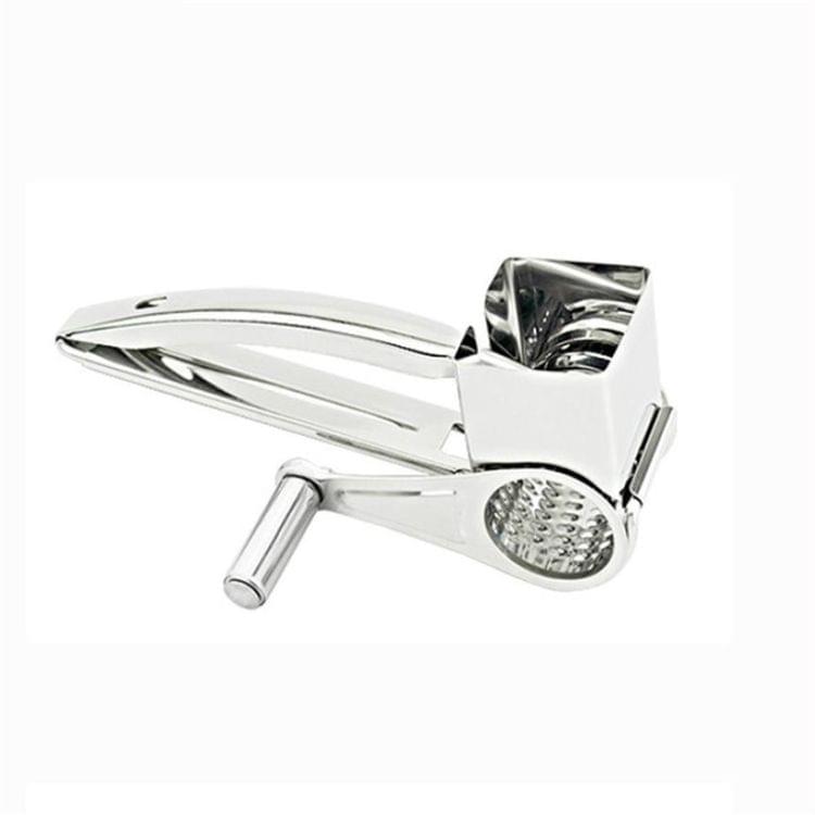 Cheese Grater Rotory Container Stainless Steel Hand-Crank Rotary Shredder with 3-4 holes