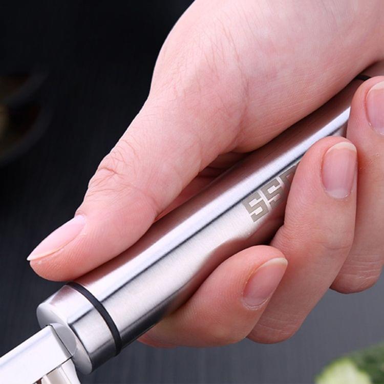 SSGP Stainless Steel Potato Wavy Edged Cutter Knife Potato Slicer, Length: 22.5cm