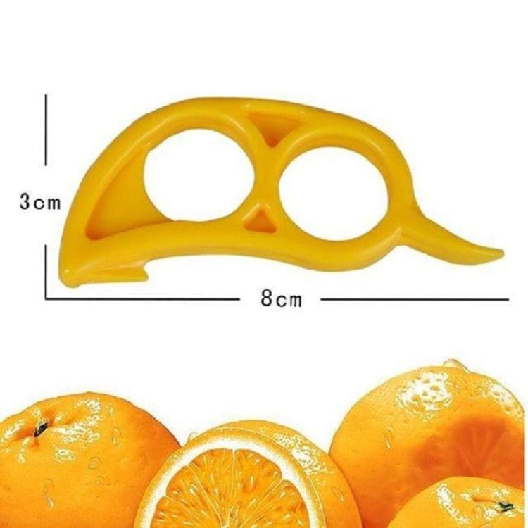 100 PCS Mouse Shape Lemons Orange Peeler Remover Slicer
