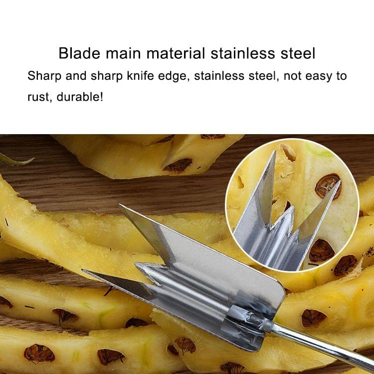 5 PCS Kitchen Stainless Steel Pineapple Paring Eye Knife