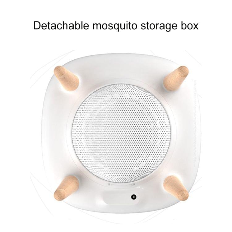 4W Ultraviolet Mosquito Trap Lamp USB Electric Pest Repeller Intelligent Light Control (White)