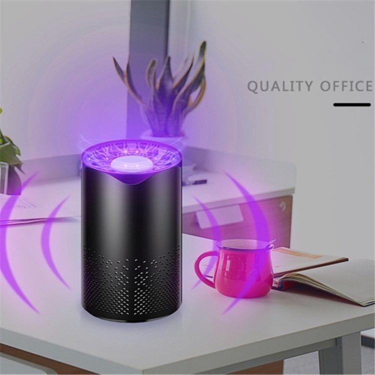 YWXLight USB Electronics Mosquito Killer Lamp Pest Control Electric Mosquito Killer Fly Trap LED Light Lamp Bug Insect Repeller (Black)