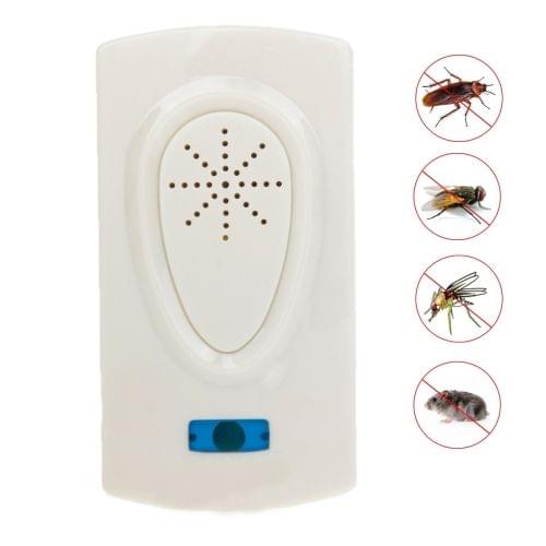 Electronic Helminthes Machine Repellent Mosquitoes Pest, Usefulness Area: 50-80 Square Meters, EU Plug(White)