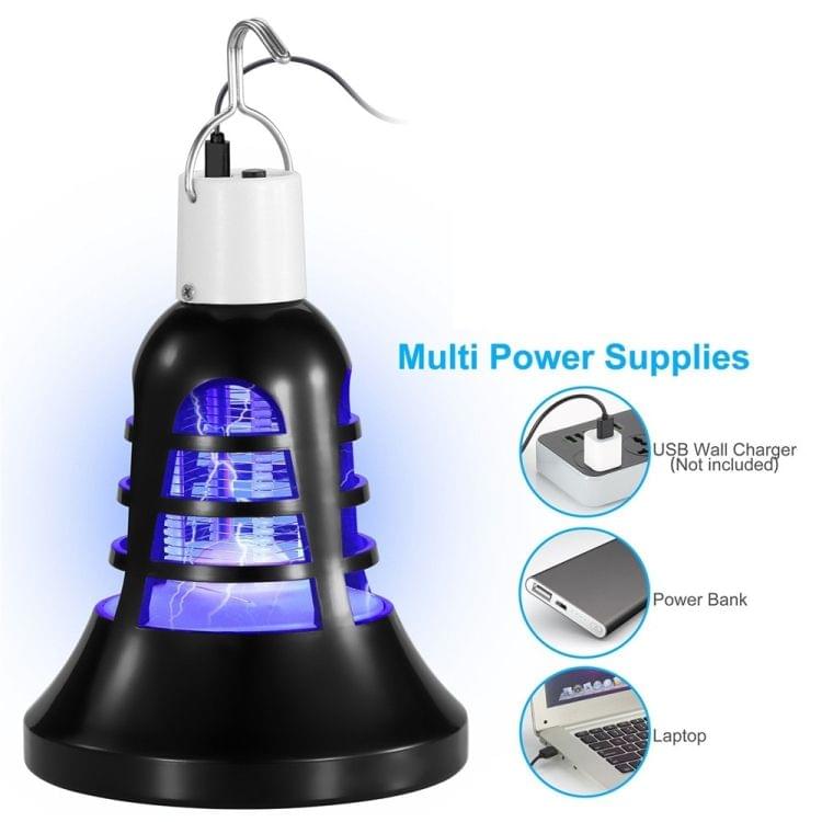 YWXLight Electronic Insect Mosquito Killer Lamp Anti Mosquito Trap for Indoor Outdoor Porch Patio Backyard