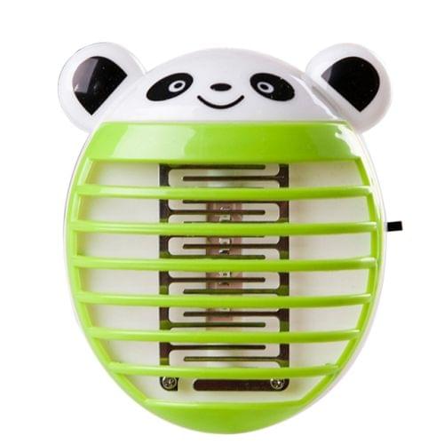 Cute Household Mosquito Killer Lamp LED Light Anti Mosquito Bug Zapper Insect Muggen Killer Night Light Colorful EU Plug(Green)