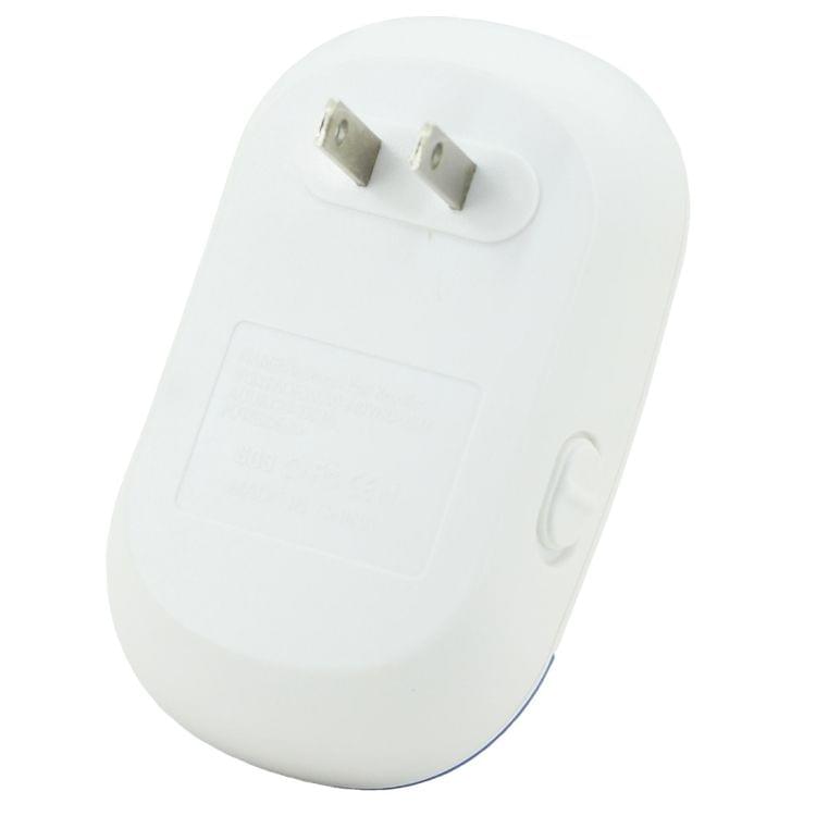 Electronic Ultrasonic Mosquito Rat Pest Control Repeller with LED Light, US Plug, AC90V-250V(White)