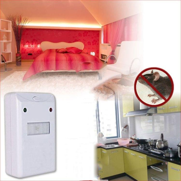 220V Electronic Pest Repellent Mouse Repellent Repeller, EU Plug(White)