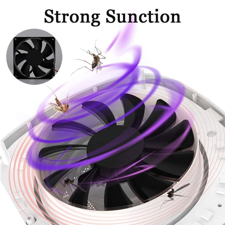 YWXLight Electric Mosquito Killer Lamp USB LED Night Light Lamp Bug Insect Killer Lights Pest Repeller (White)