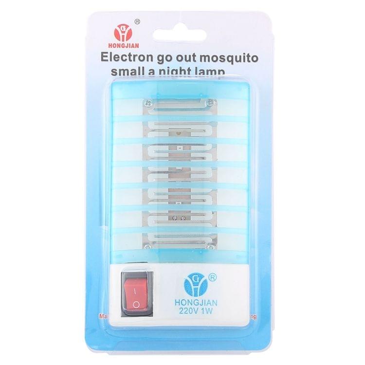 Efficient 4-LED Blue Light Mosquito Killer Night Lamp, US Plug, AC110V