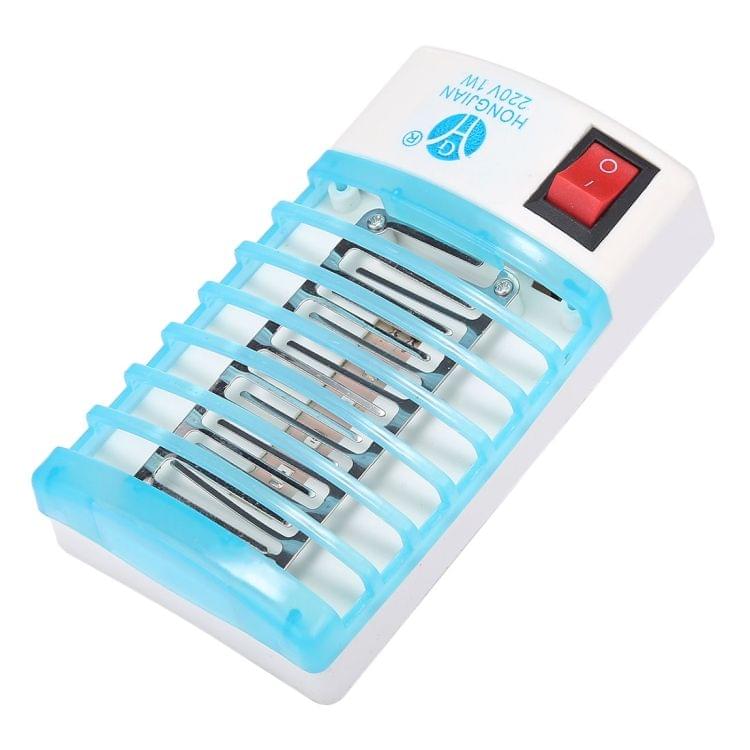 Efficient 4-LED Blue Light Mosquito Killer Night Lamp, US Plug, AC110V