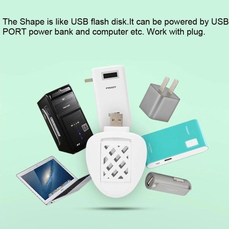 Portable USB Powered Electric Mosquito Killer(White)