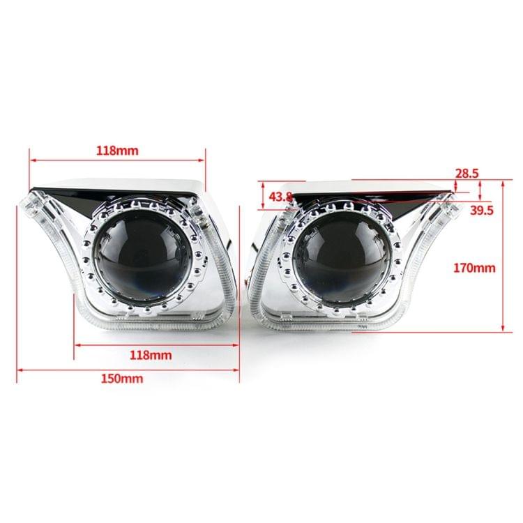 G142 H1 3.0 inch 12V 35W 6000K Bi-Xenon Projector Lens for Left Driving