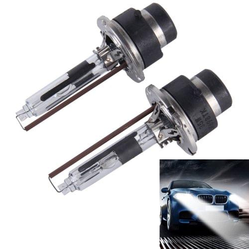 2 PCS D4R 35W 3900 LM 5500K HID Bulbs Xenon Lights Lamps, DC 12V(White Light)