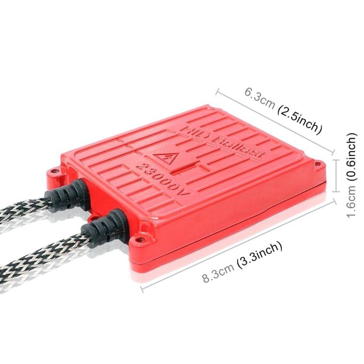 Car Auto Universal 55W AC 12V Replacement Slim HID Xenon Bulbs Lamp Ballast for All Bulb Base Sizes