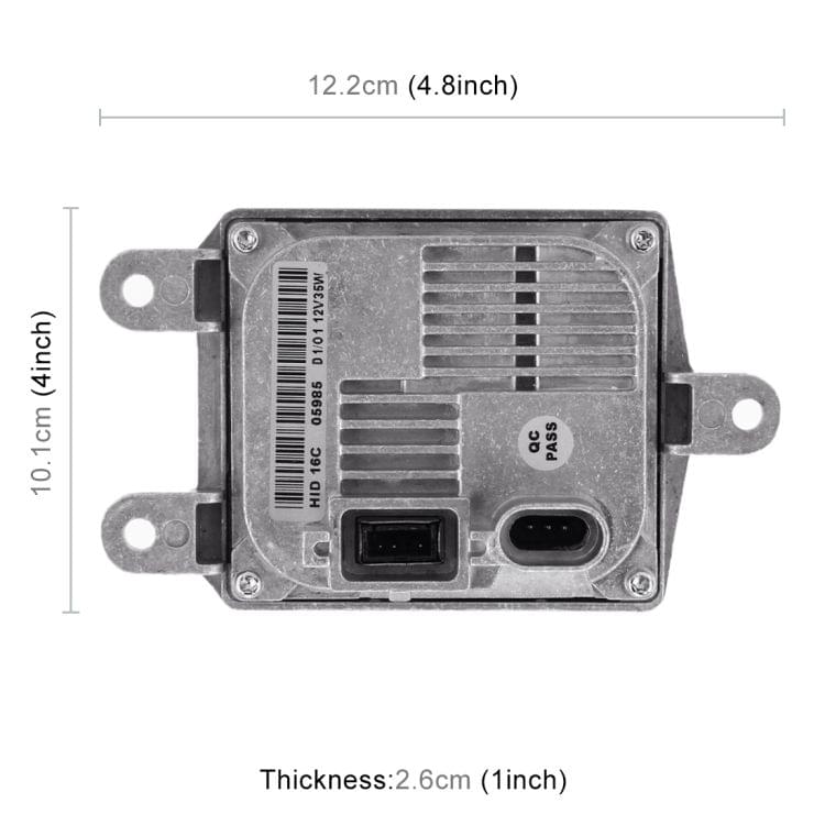 IPHCAR Car Auto Universal 35W DC12V Replacement Slim Quick Start HID Xenon Bulbs Lamp Ballast for D1S-D1R/D3S-D3R