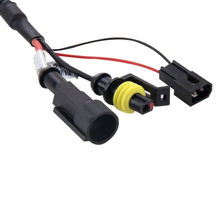 12V 35W H4-3 HID Xenon Light High Intensity Discharge Lamp Kit, Color Temperature: 6000K