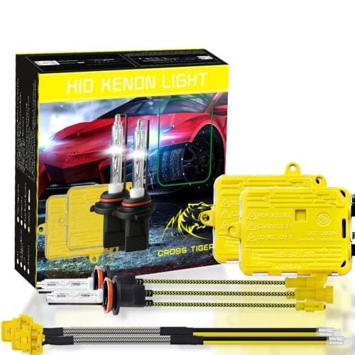 One Set H8 H9 H11 AC 12V 55W 5500LM IP65 Waterproof Xenon Lamp 6000K Car Light Headlight HID Xenon Bulbs Kit