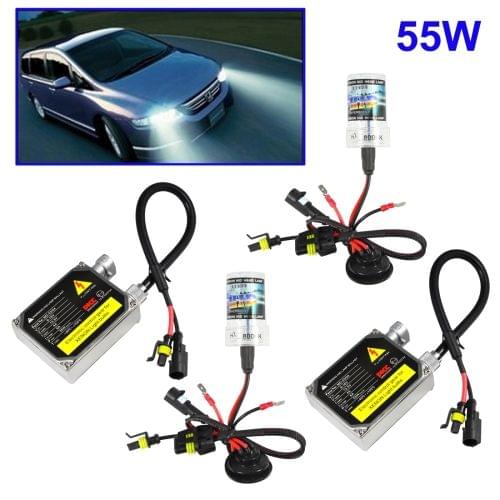 AC9-16V 55W H1 HID Xenon Light, High Intensity Discharge Lamp, Color temperature: 6000K