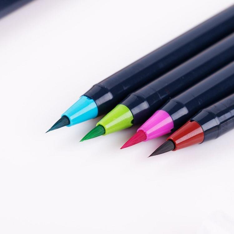 20 PCS / Box Painting Drawing Ink Watercolor Water Color Marker Brush Pen Set