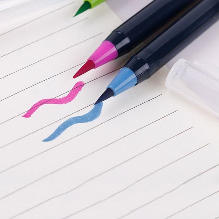 20 PCS / Box Painting Drawing Ink Watercolor Water Color Marker Brush Pen Set