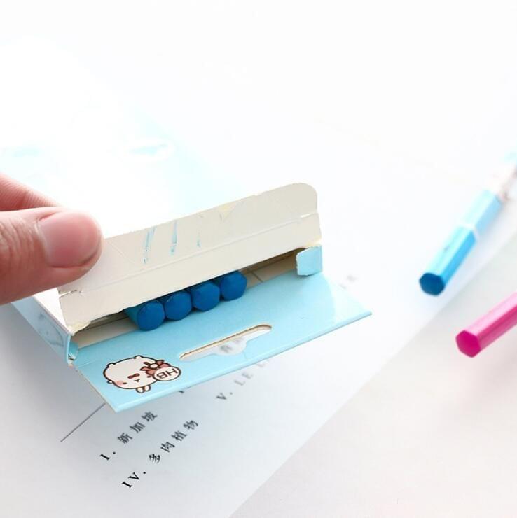 2 PCS Cute Rabbit Hexagon HB Standard Pencil Set Children Sketch Draw Pen Art Supplies