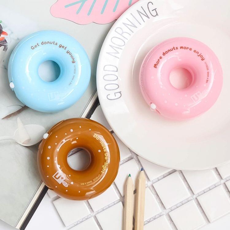 LMT035 Creative Cute Donut Correction Tape Student Stationery School Supplies, Random Color Delivery