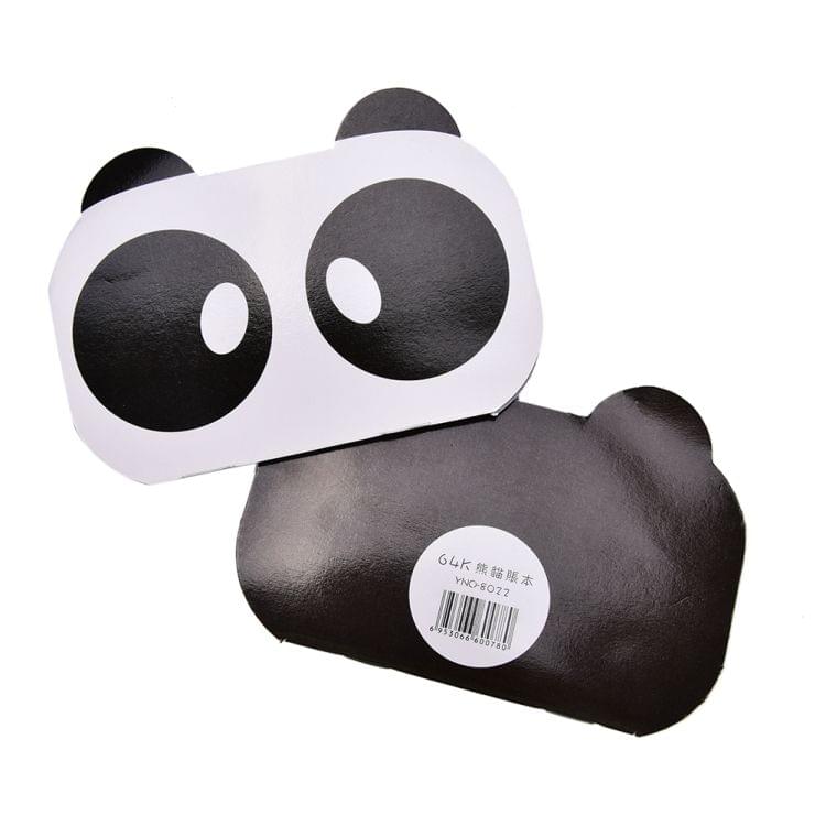 5 PCS Cute Cartoon Facial Expression Panda Mini Bill Book Notebook