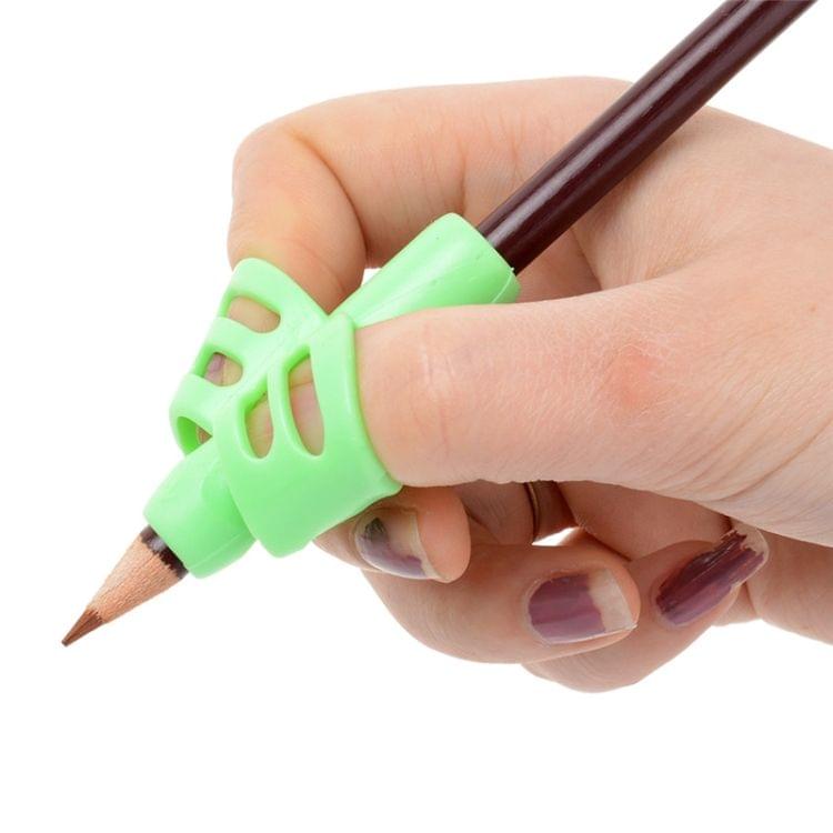 10 PCS Non-toxic Children Pencil Writing Aid Grip Posture Correction Tools, Random Color Delivery