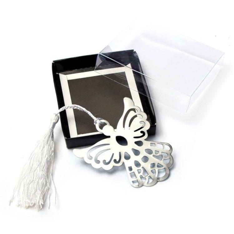 2 PCS Creative Angel Eagle Exquisite Metal Hollow Bookmark Business Gift Student Stationery