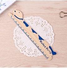 Cartoon Animal Wood Rulers School Supplies Stationery, Name:Dolphin