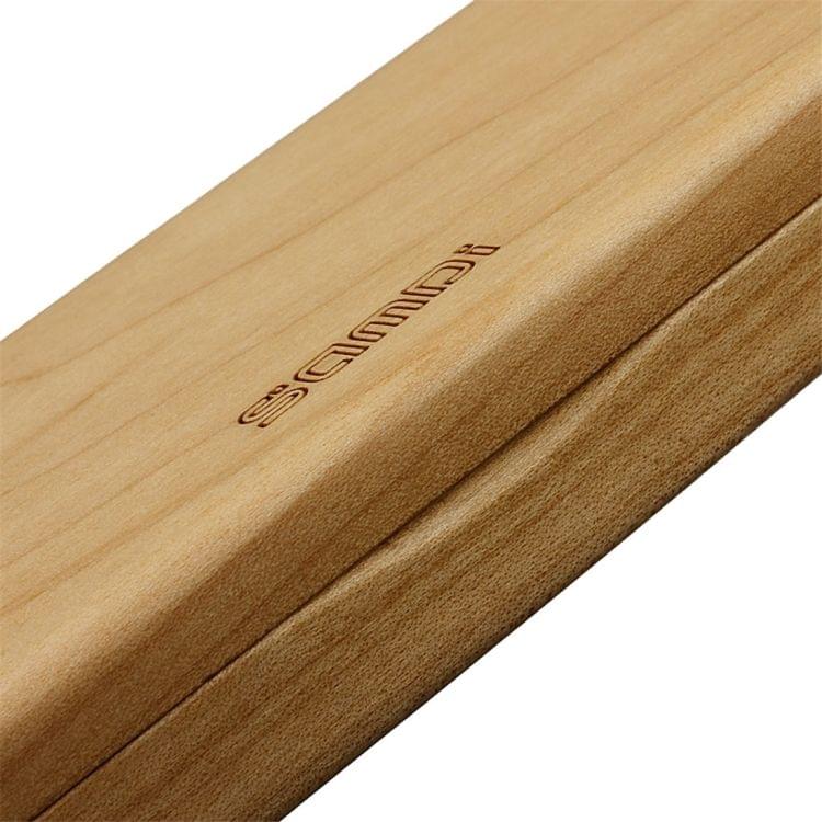SamDi White Birch Wooden Pencil Box for Apple iPad Pencil