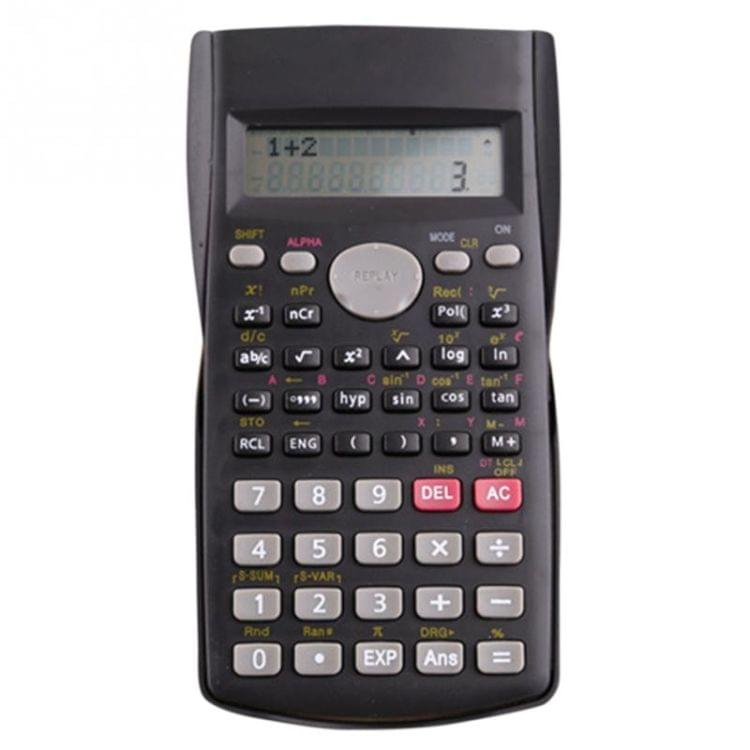 School Engineering Scientific Calculator Stationery Function Students Calculating Tool