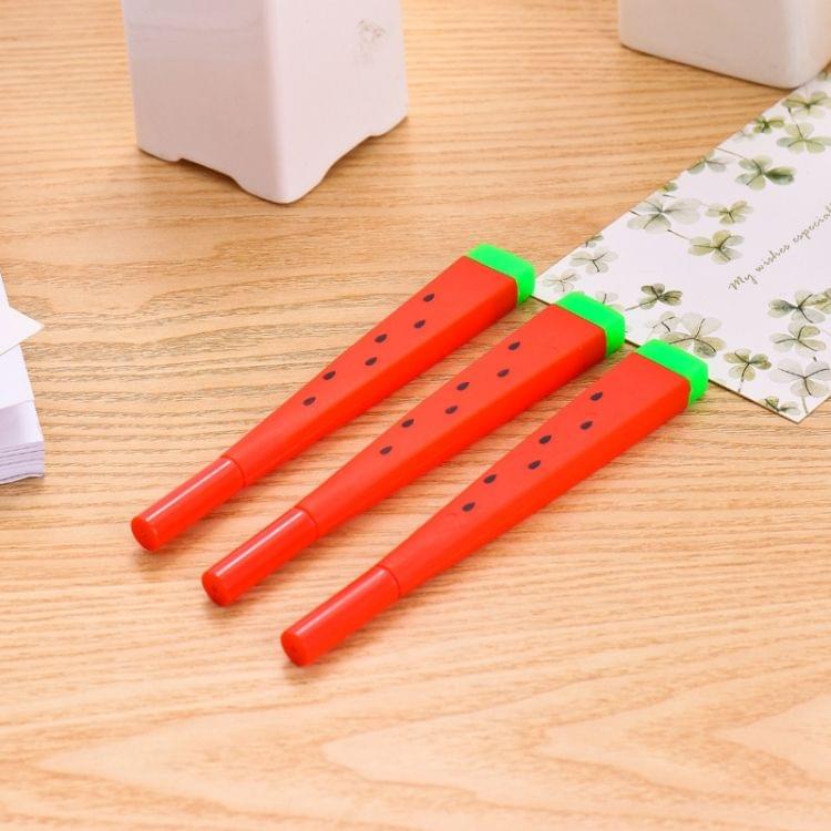 2 PCS 0.5mm Cute Kawaii Watermelon Gel Pen Writing Signing Pen School Office Supply Student Stationery