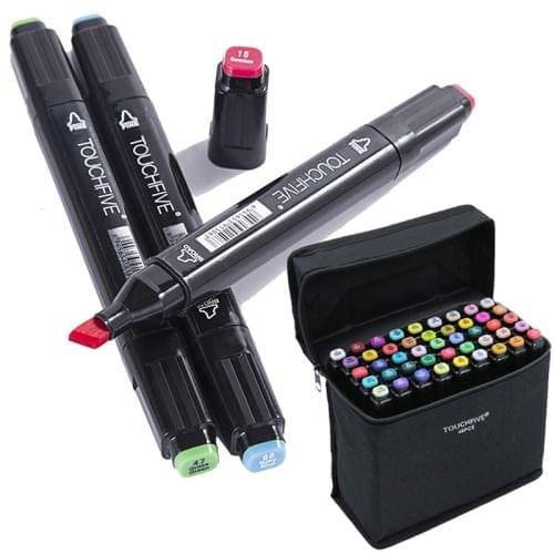 TouchFIVE Color Art Markers Set Dual Headed Sketch Oily Alcohol Based Animation Manga Markers(40 Fashion Set)