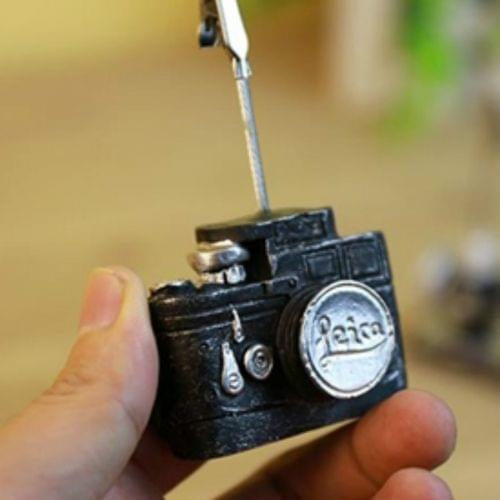 Creative Clips Wedding Party Gift Mini Resin Place Holder Message Folders Photo Clamp Home Decoration(Camera)
