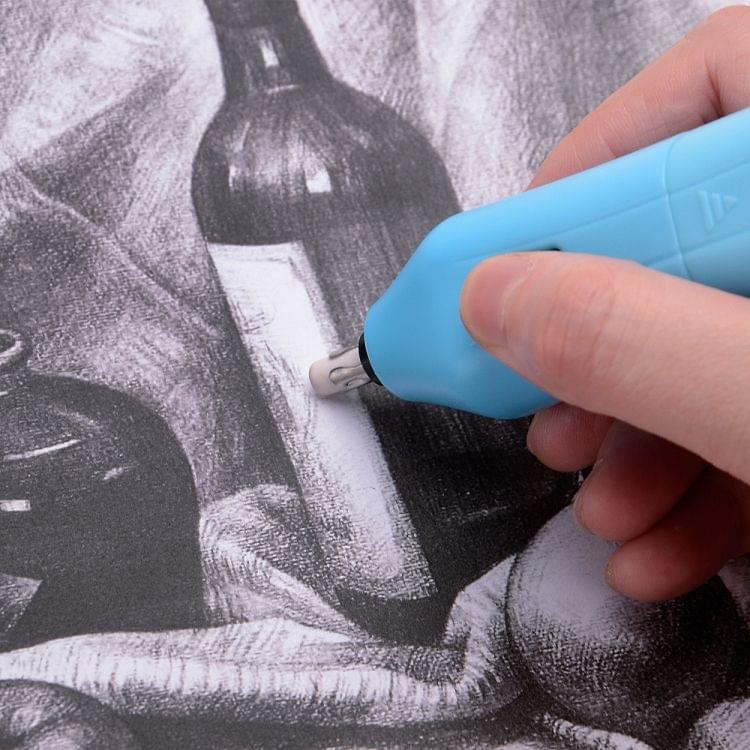 Cute Electric Eraser Children's Stationery Office Supplies(Grey)