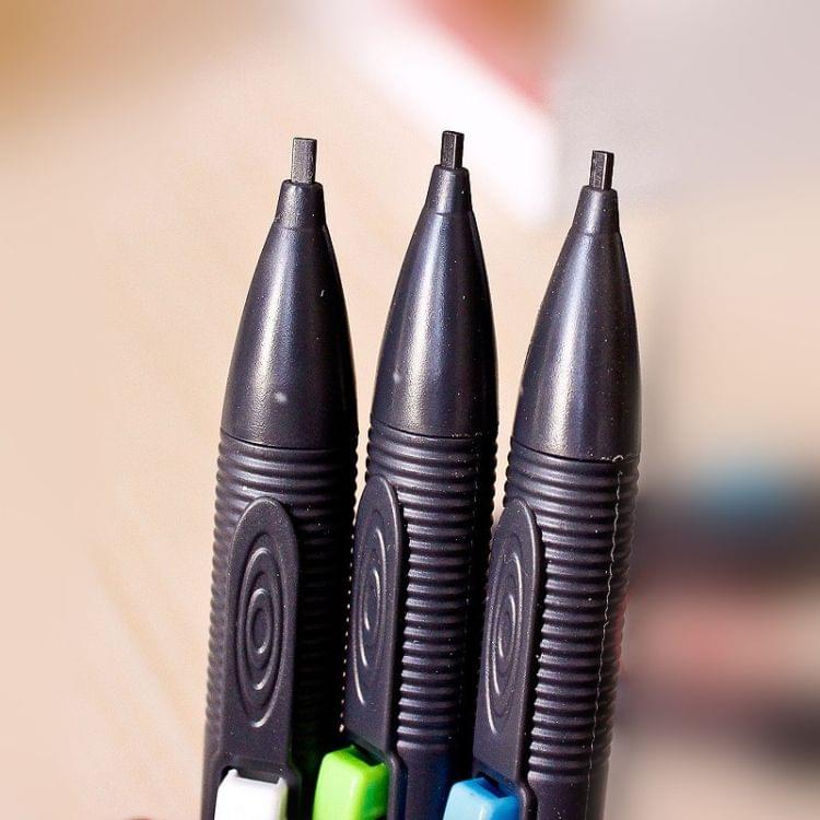 Cute Plastic 2B Computer Test Mechanical Pencil Student School Supplies, Random Color Delivery