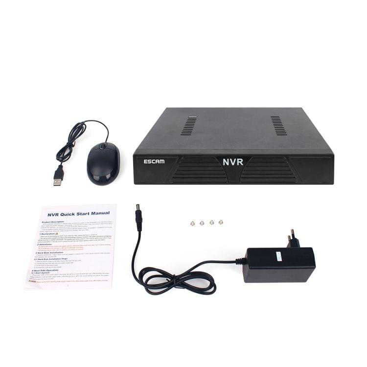 ESCAM MINI NVR K616 16CH Mini NVR Digital Video Recorder, Support VGA / HDMI / USB