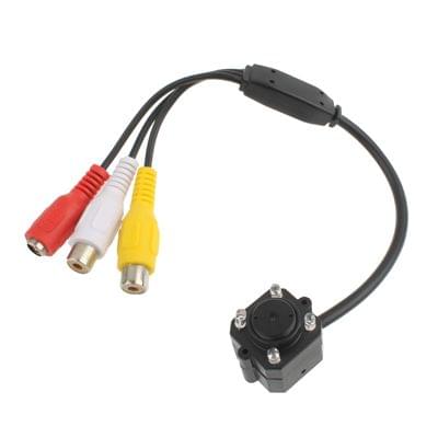 1/4 CMOS 4 LED Color 380TVL Mini Camera, Mini Pin Hole Lens Camera