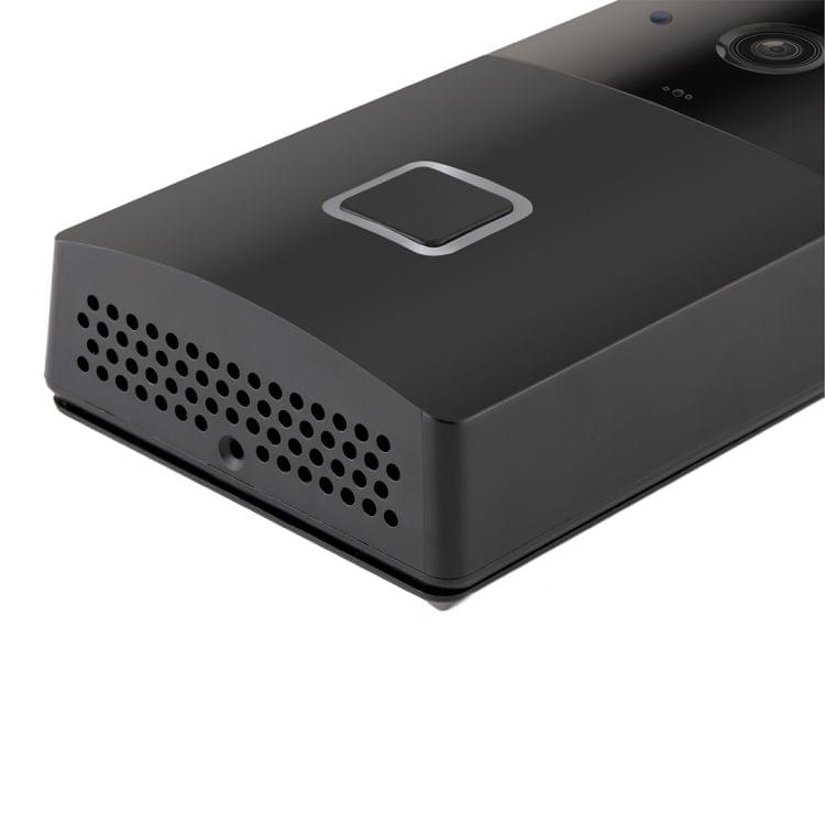 B10 2.4GHz Wireless Intelligent Doorbell 720P WiFi Video Doorbell Visual Camera Doorbell Intercom Home Security Safe, Support PIR Detection / Night Vision / Mobile Phone APP(Black)